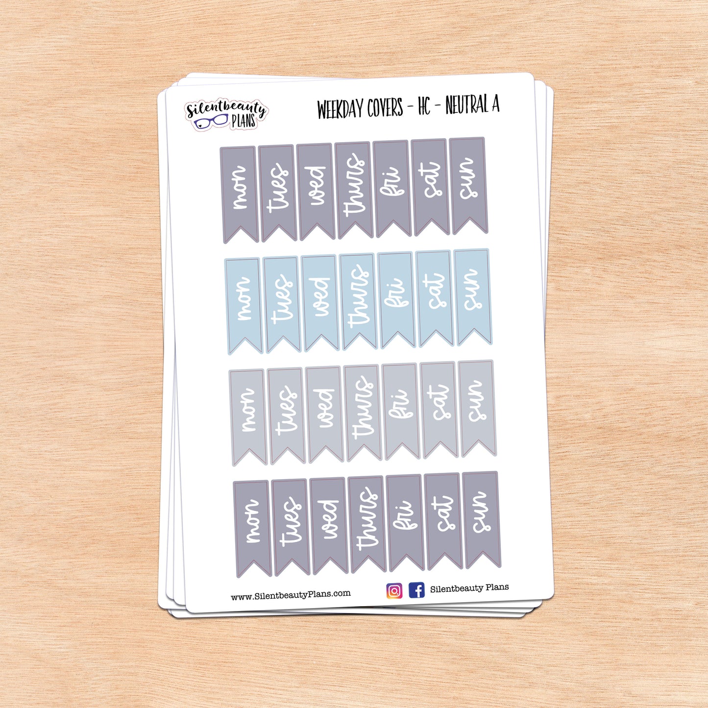 Solid Neutral Day Cover Flags | 3 Options