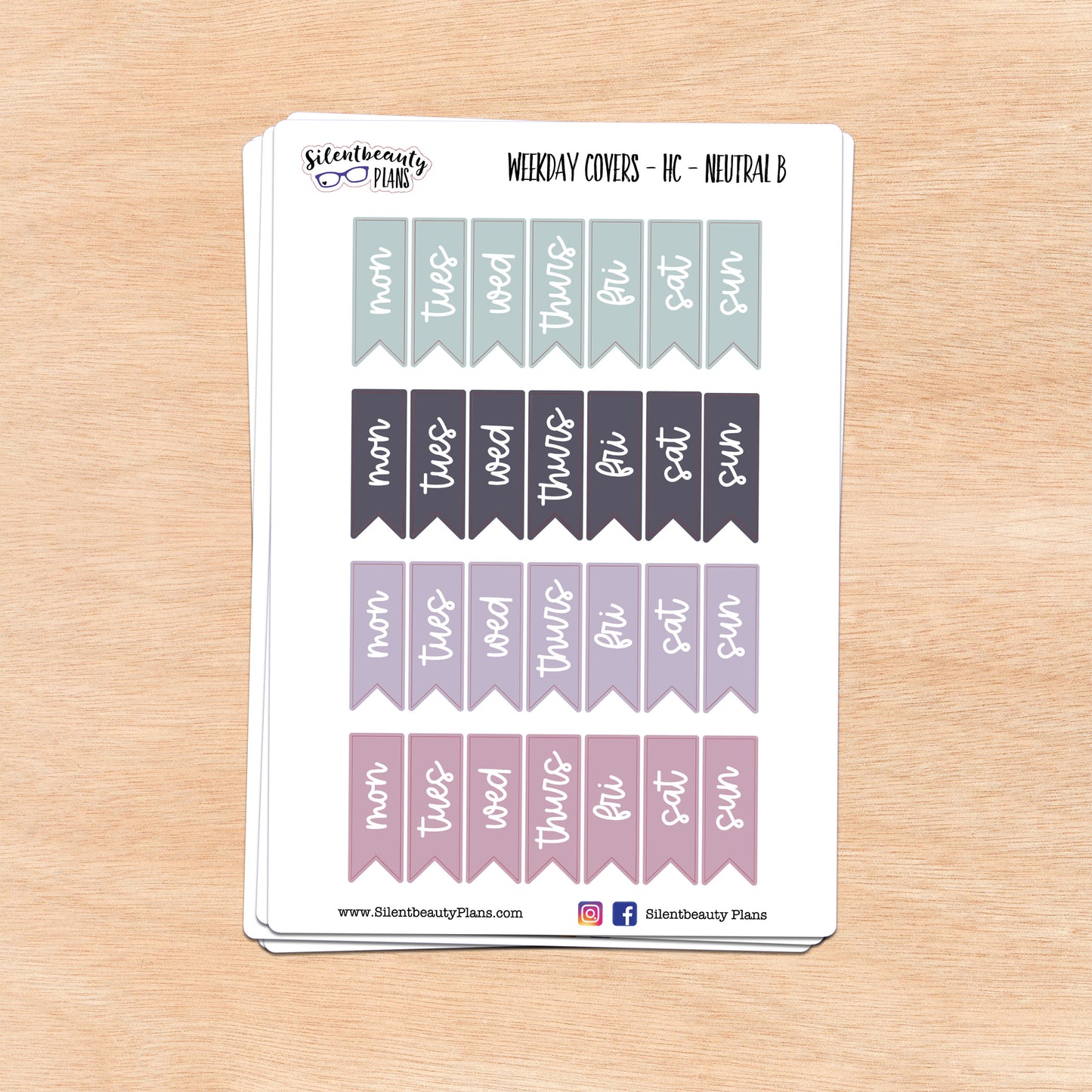Solid Neutral Day Cover Flags | 3 Options