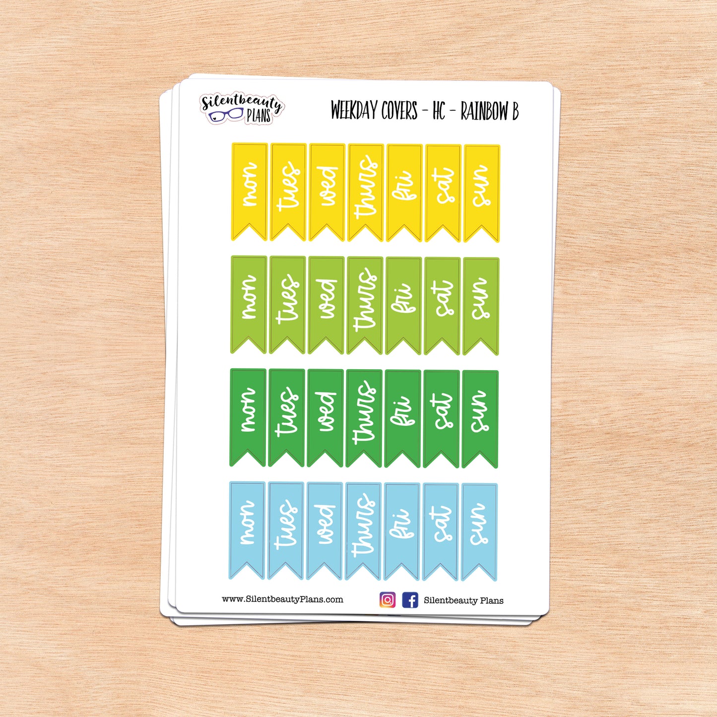 Solid Rainbow Day Cover Flags | 3 Options