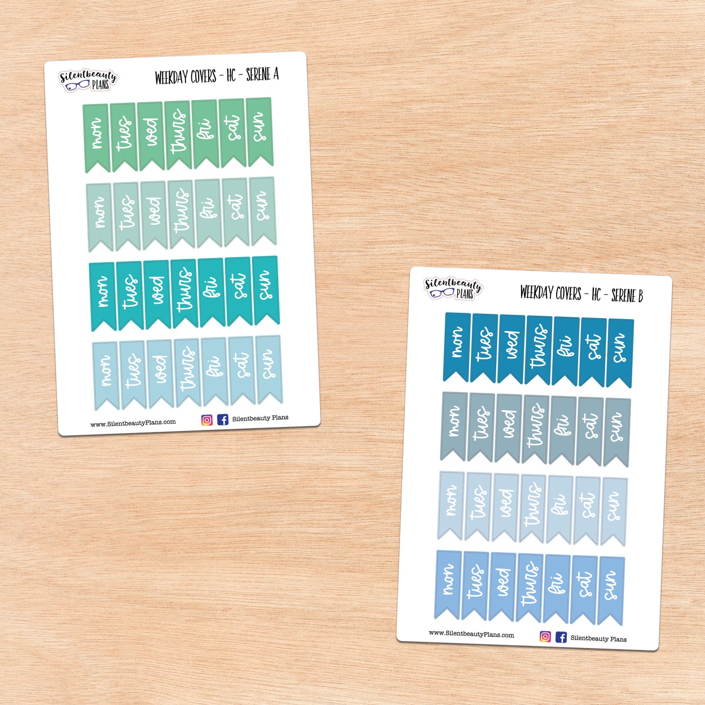 Solid Serene Day Cover Flags | 2 Options