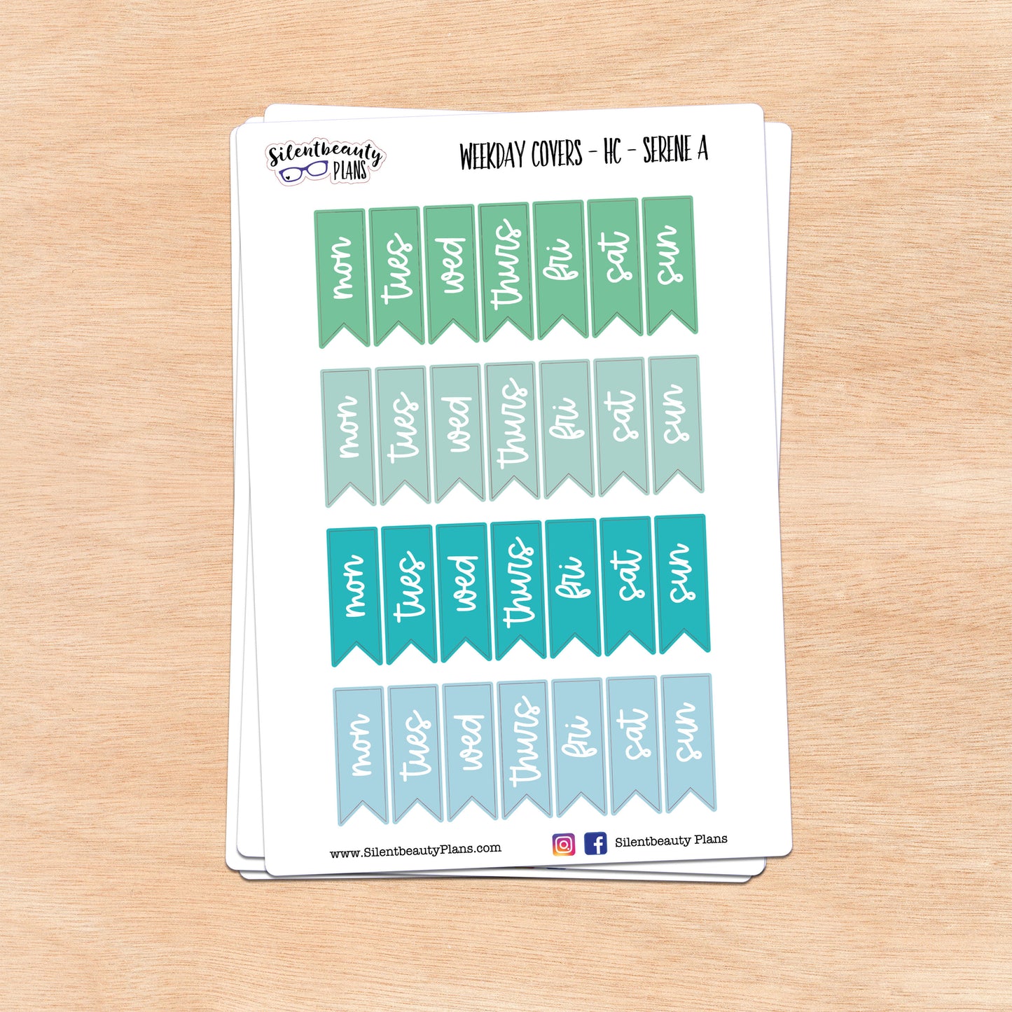 Solid Serene Day Cover Flags | 2 Options