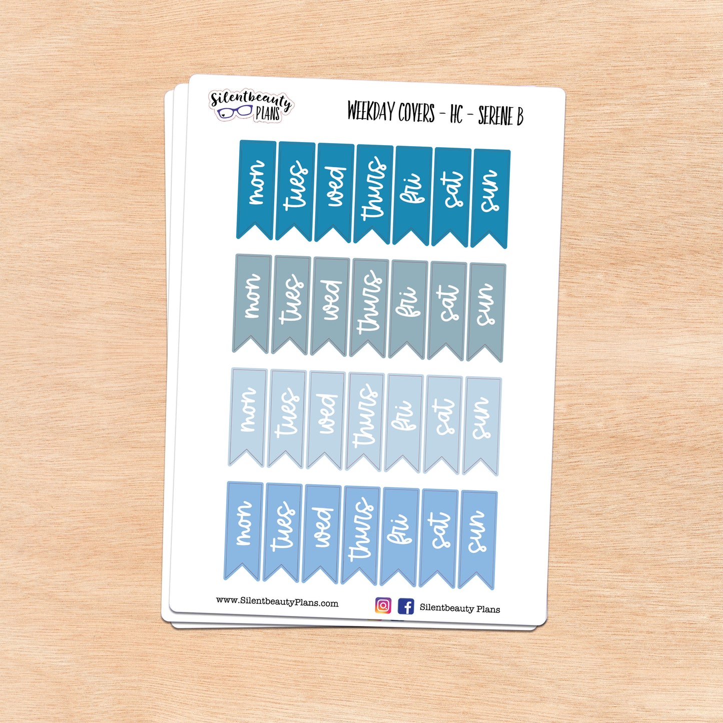 Solid Serene Day Cover Flags | 2 Options