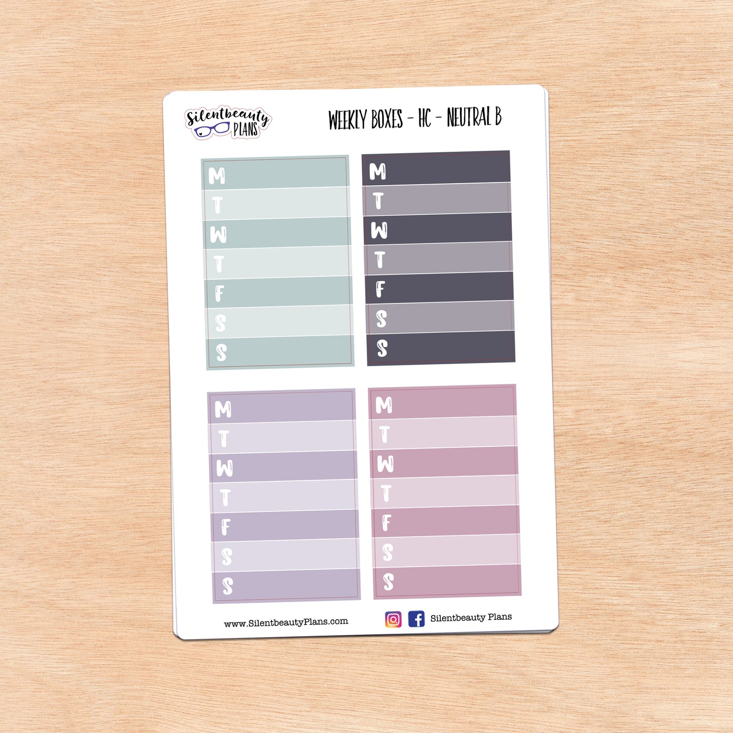 Neutral Weekly Boxes | 3 Options