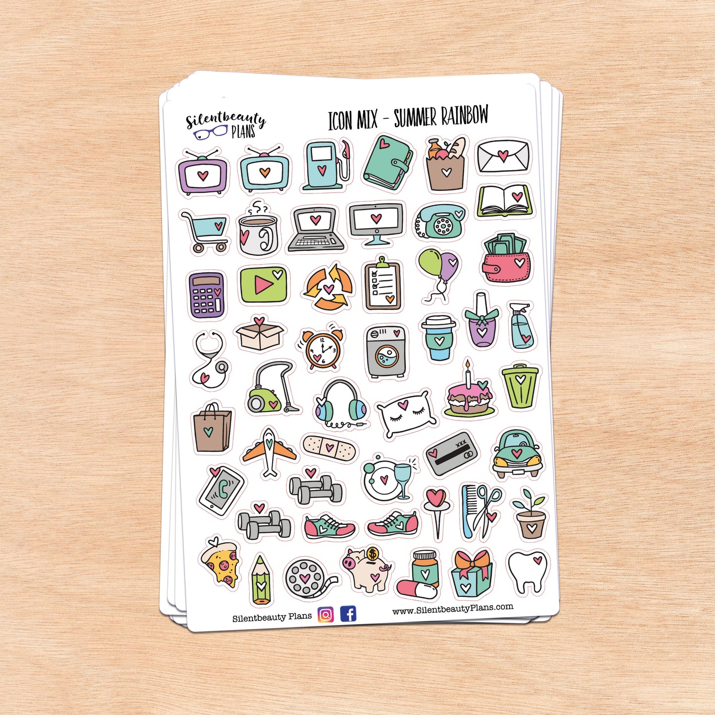 Summer Mixed Icons