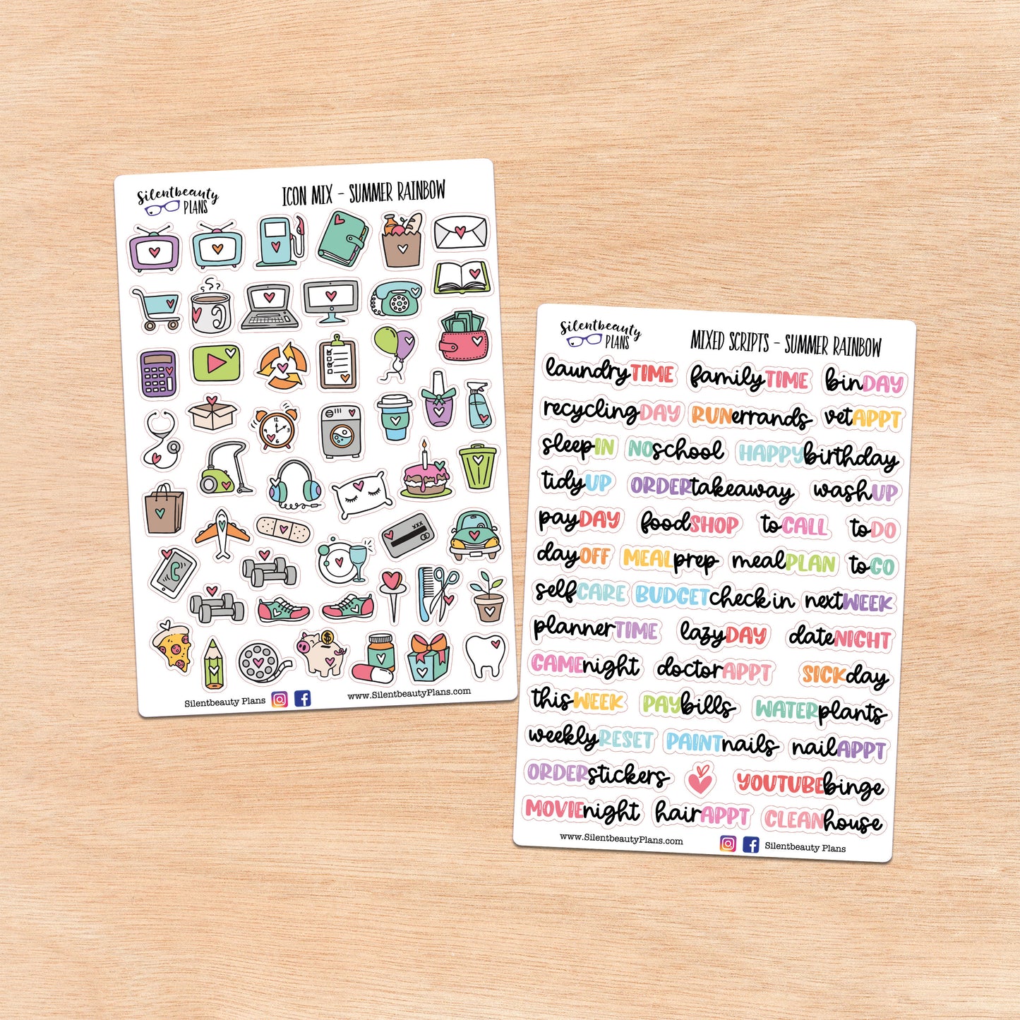 Summer Mixed Icons