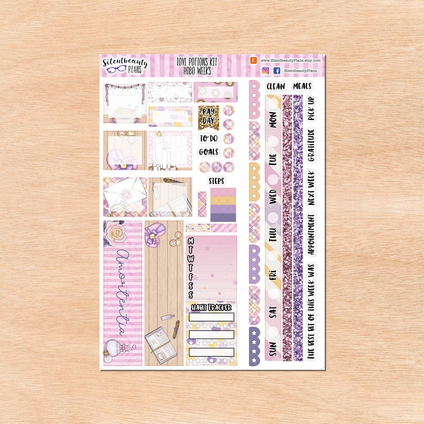 Love Potions | Hobonichi Weeks