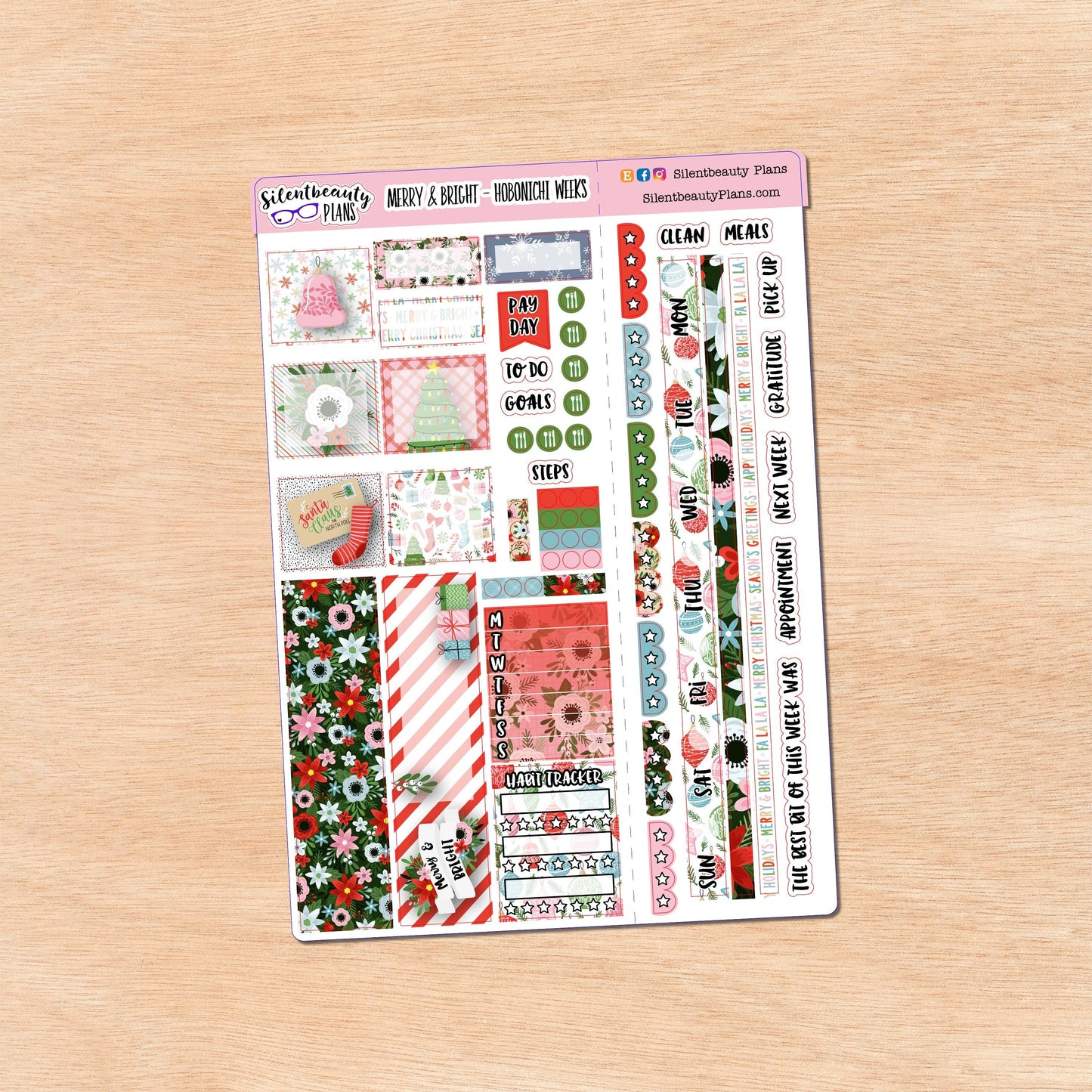 Merry and Bright | Hobonichi Weeks