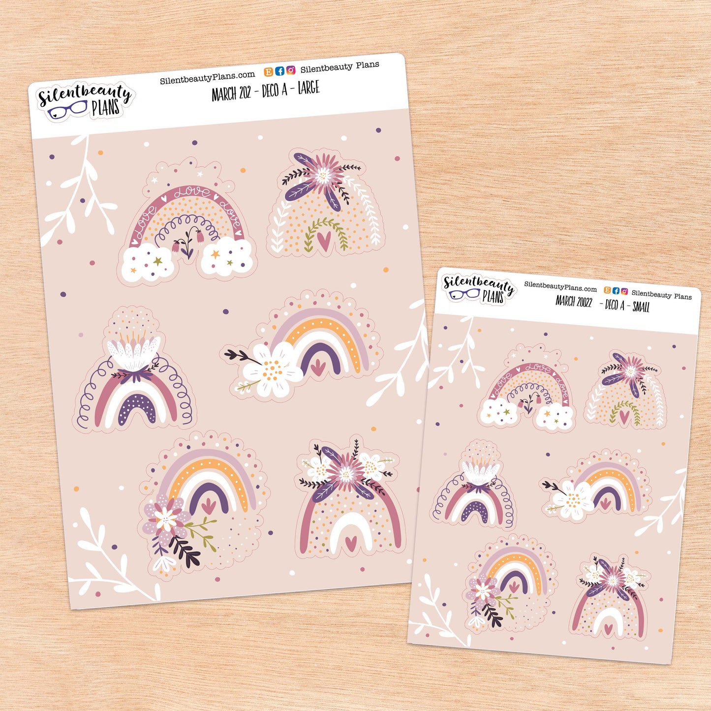 Floral Rainbows | March 2022 Deco