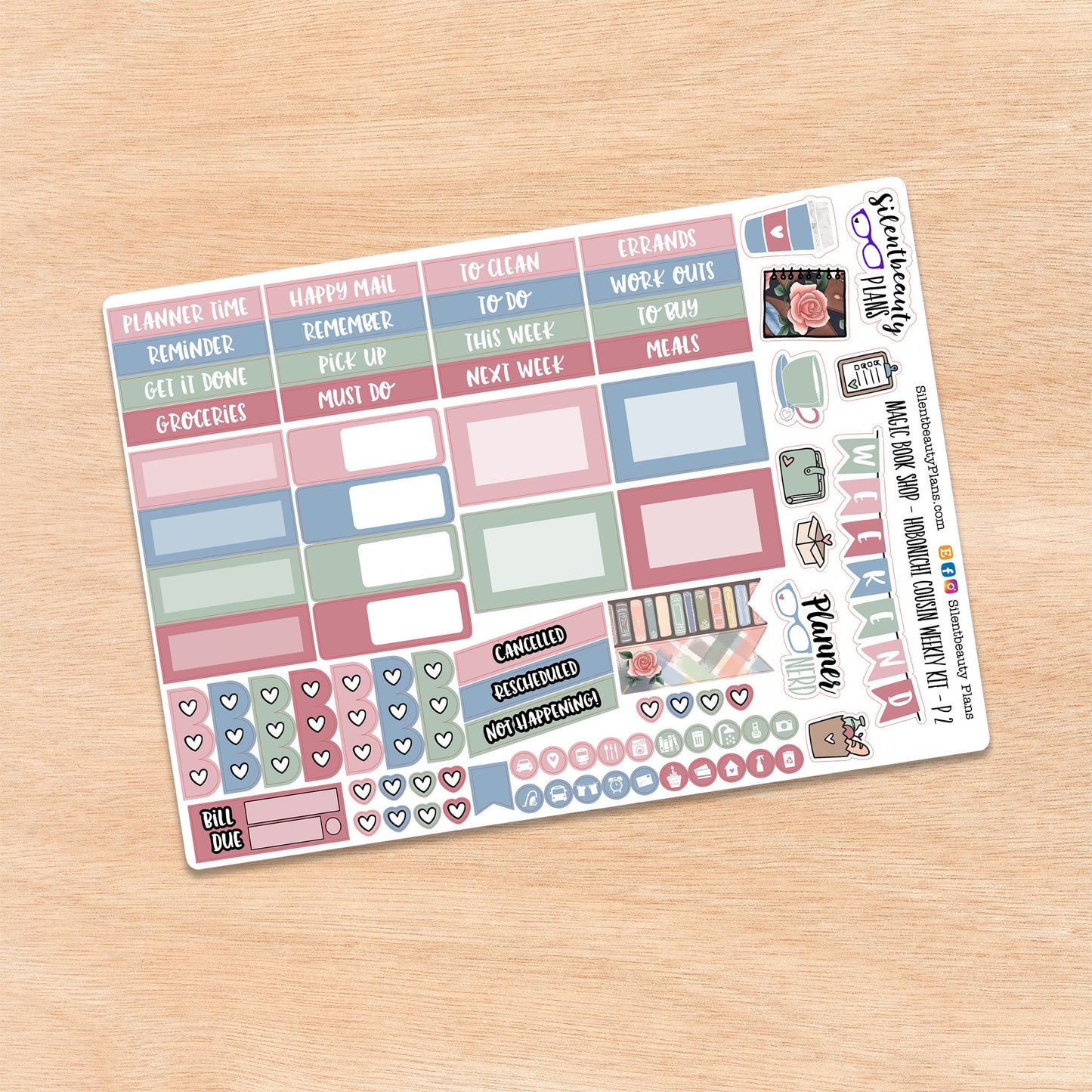 Magic Book Shop | Hobonichi Cousin