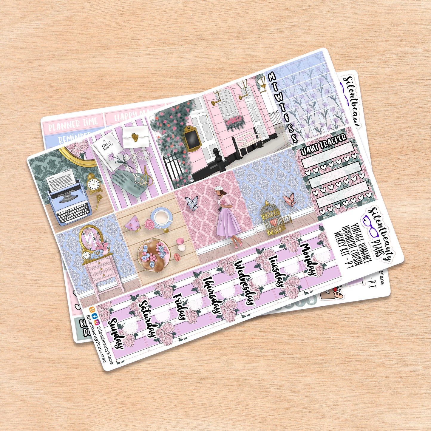 Vintage Romance | Hobonichi Cousin