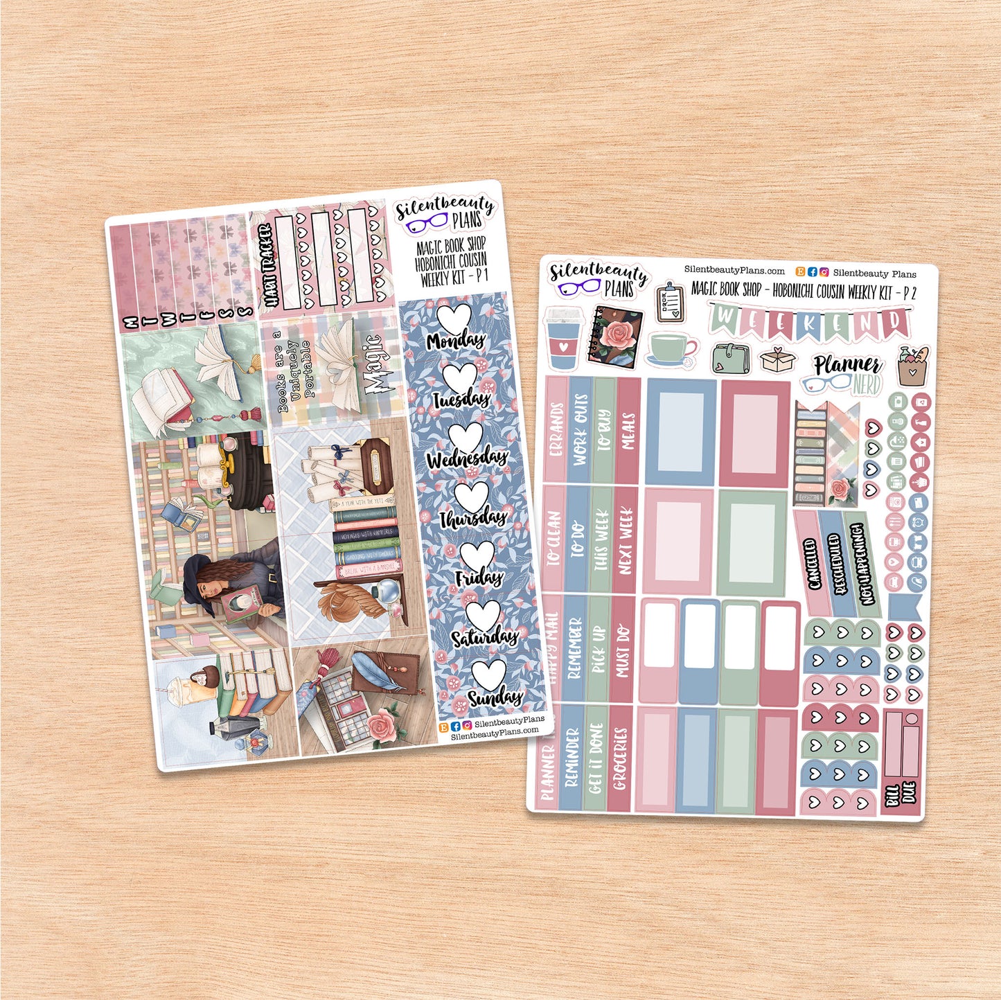 Magic Book Shop | Hobonichi Cousin