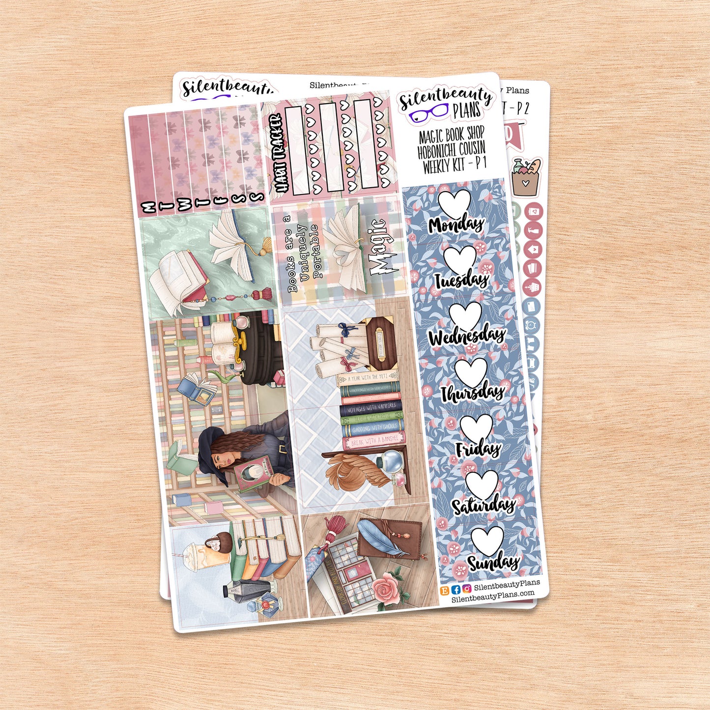 Magic Book Shop | Hobonichi Cousin