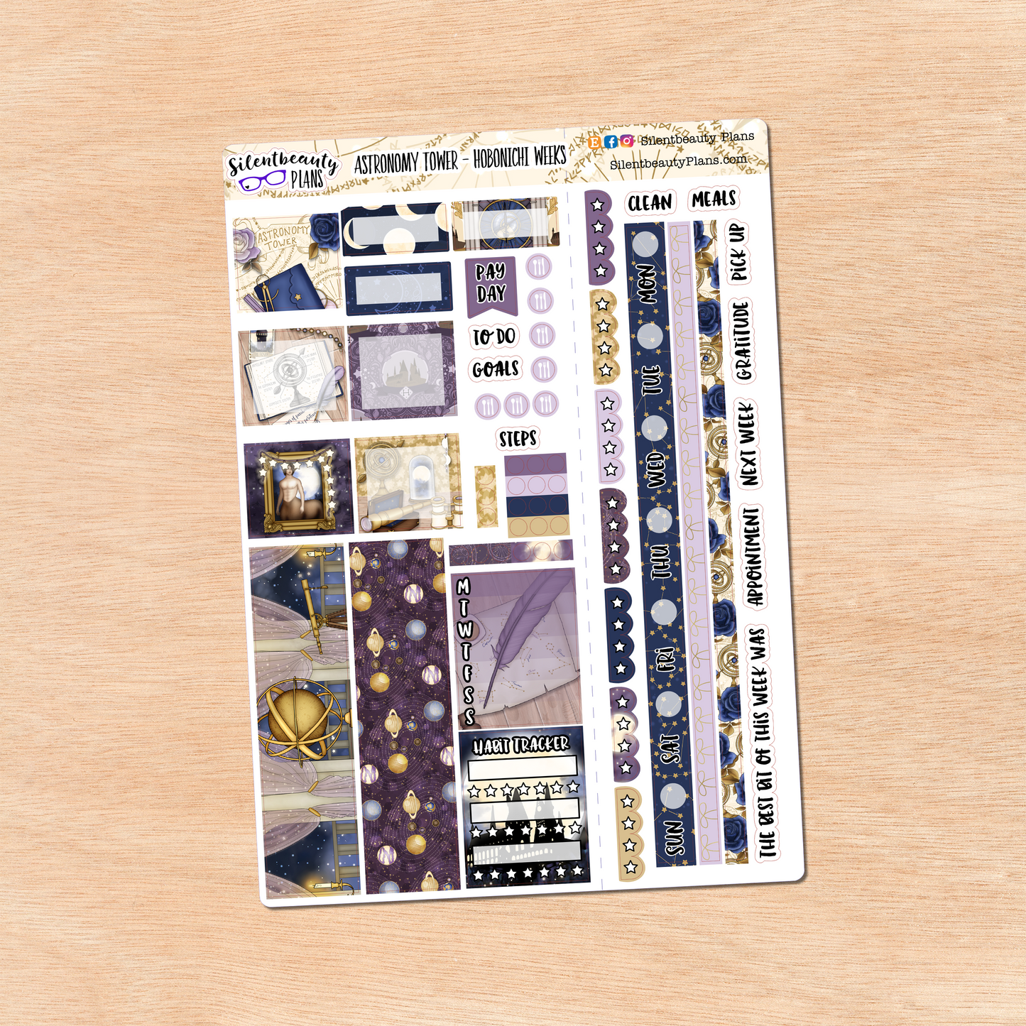 Astronomy Tower | Hobonichi Weeks