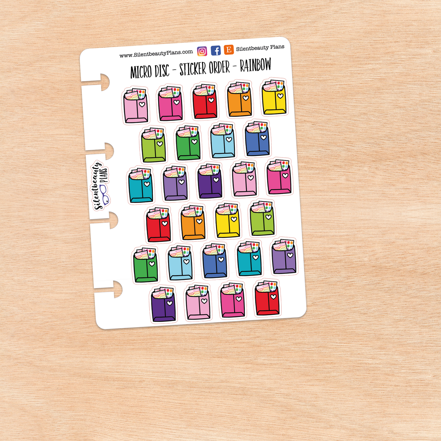 Sticker Happy Mail Icon Stickers | 2 Sizes | 4 Colour Options