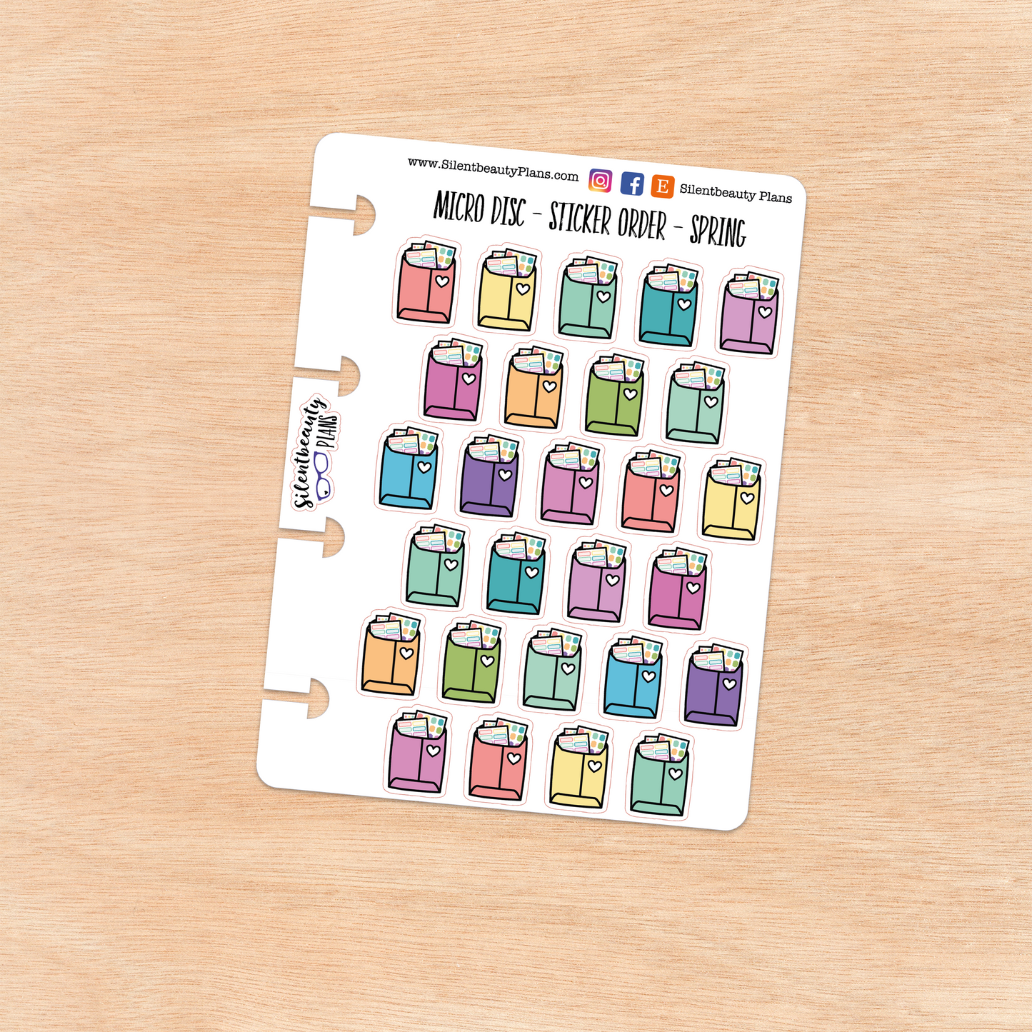 Sticker Happy Mail Icon Stickers | 2 Sizes | 4 Colour Options