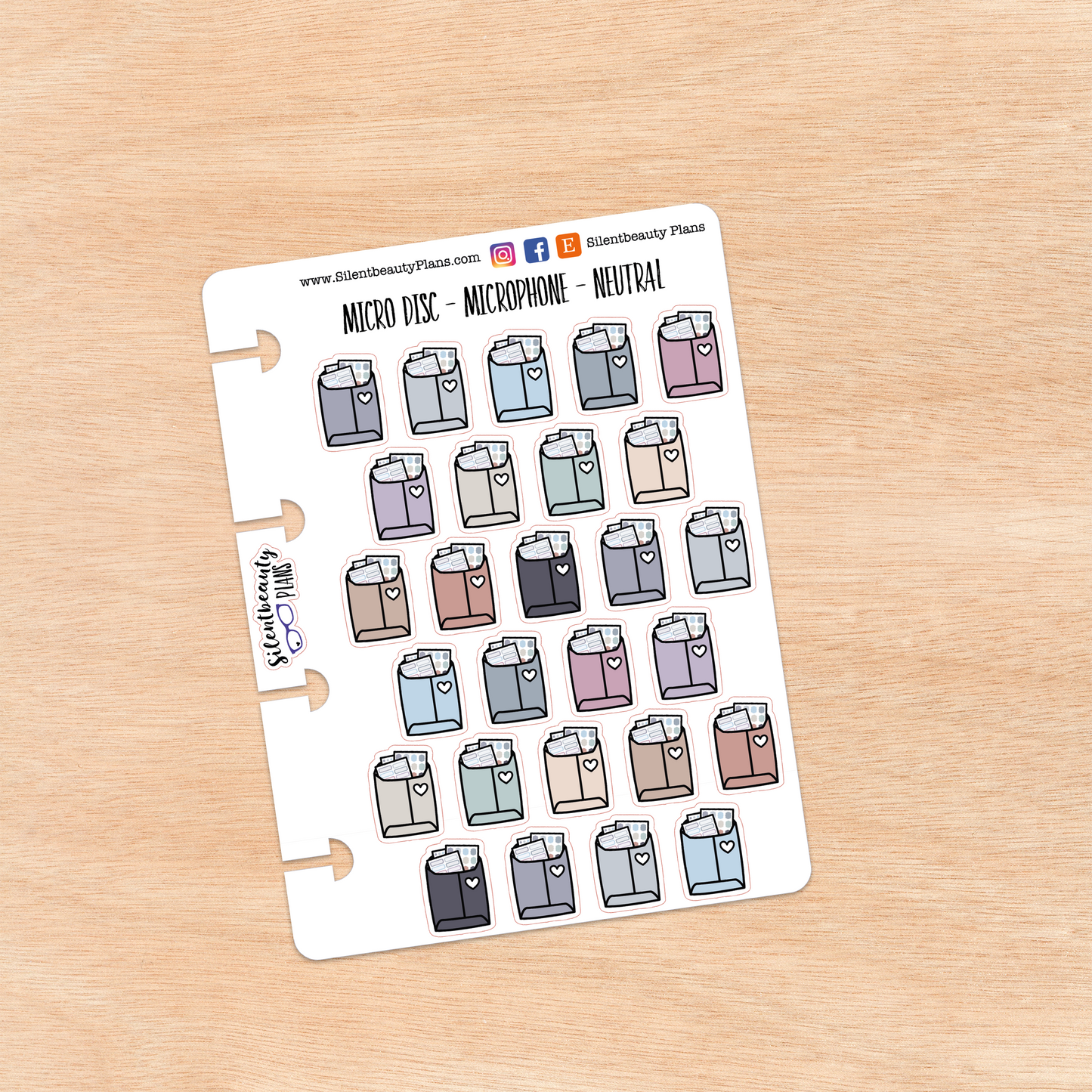 Sticker Happy Mail Icon Stickers | 2 Sizes | 4 Colour Options