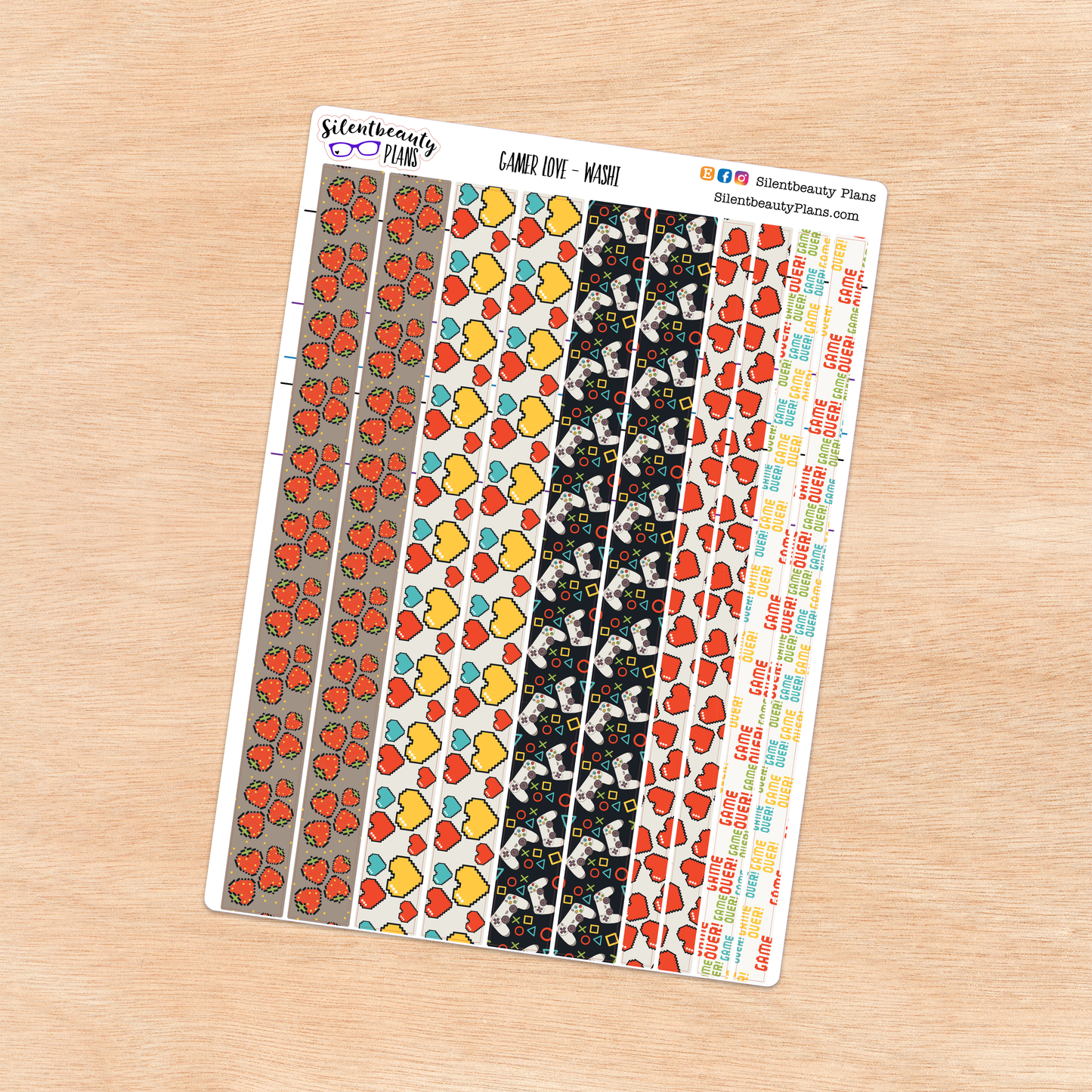 Gamer Love | Washi