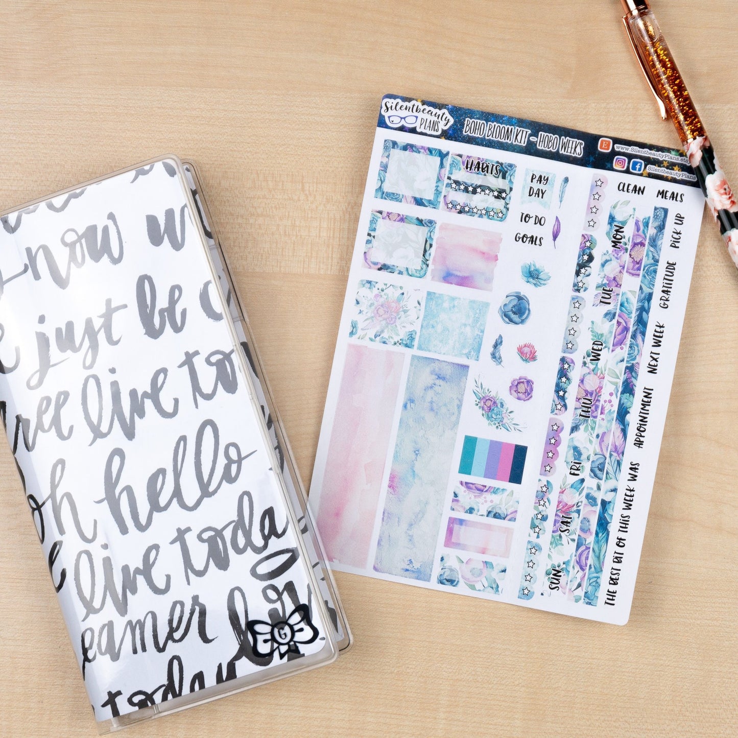 Boho Bloom | Hobonichi Weeks