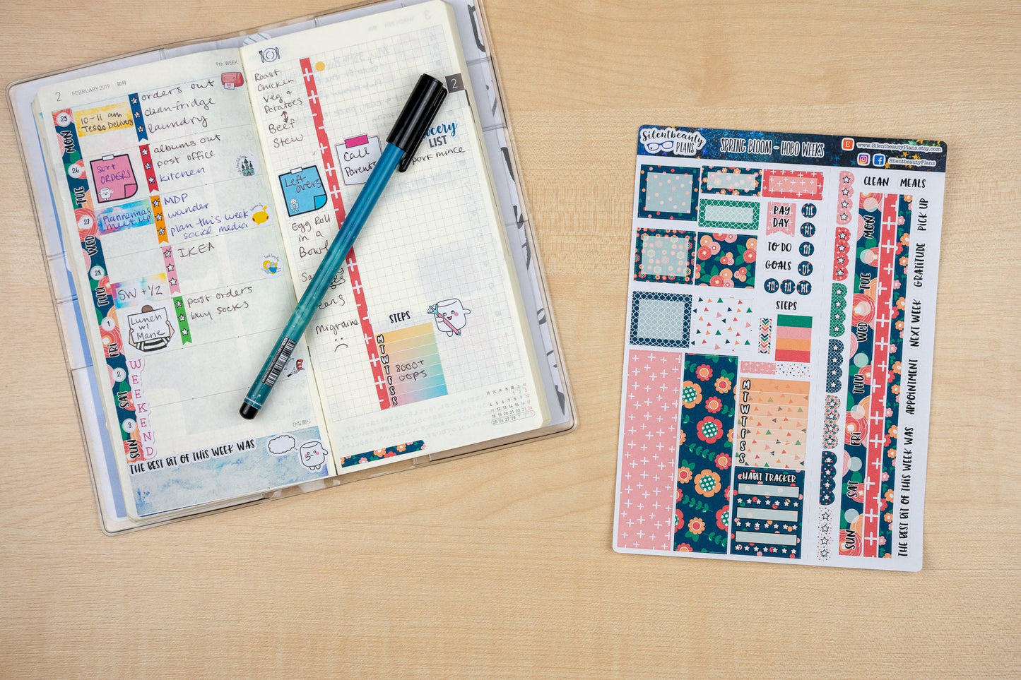 Spring Bloom | Hobonichi Weeks
