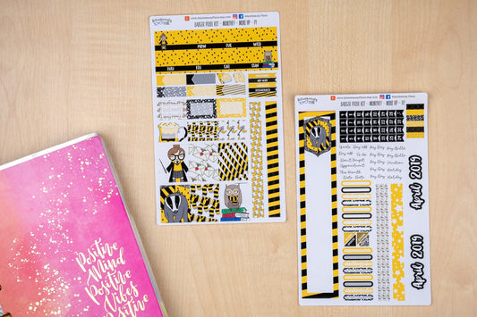 Badger Pride Monthly Kit - Mini Happy Planner | Choose your Month -  Planner Stickers, UK