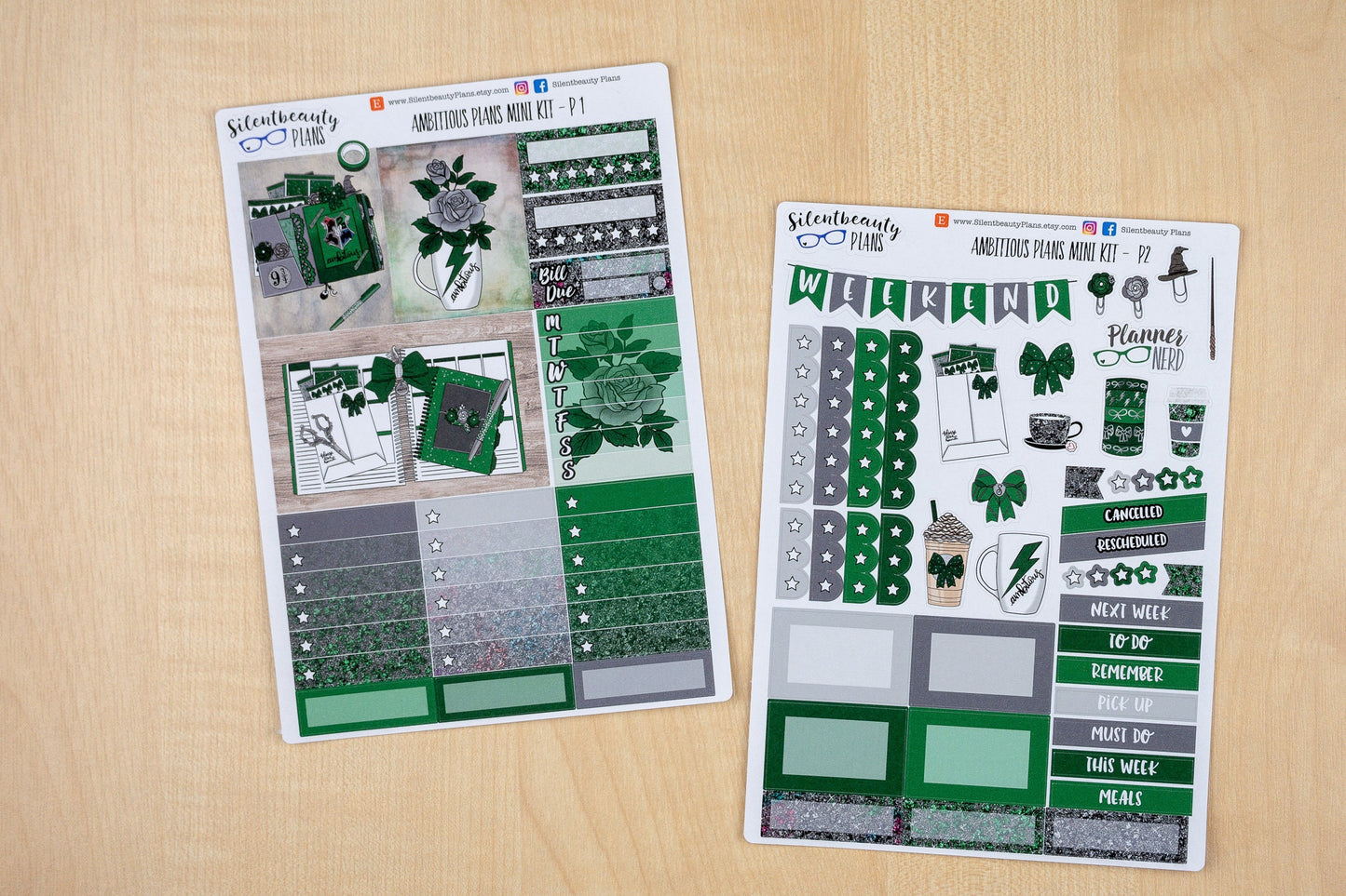 Ambitious Plans - Mini Sticker Kit