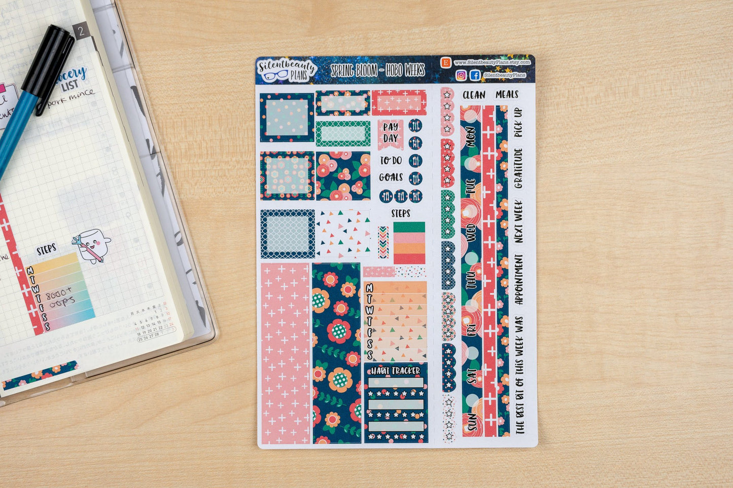 Spring Bloom | Hobonichi Weeks