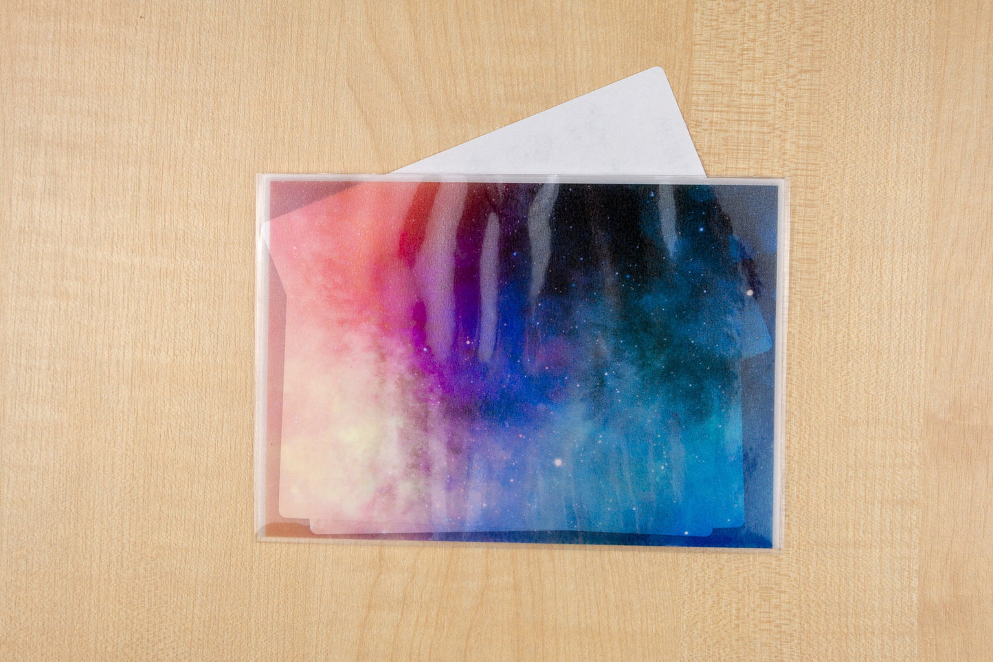Galaxy Collection Sticker Stash Vellum Pouches | A6 Sticker Storage | Silentbeauty Plans | UK