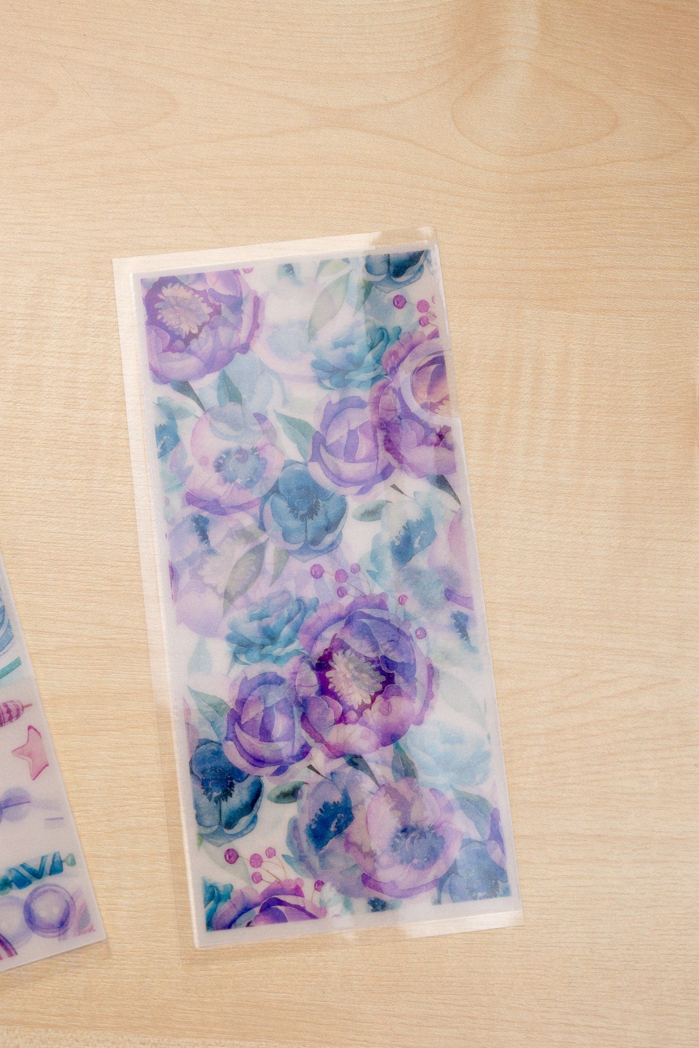 Boho Collection Sticker Stash Vellum Pouches | Hobo Weeks Sticker Storage | Silentbeauty Plans | UK