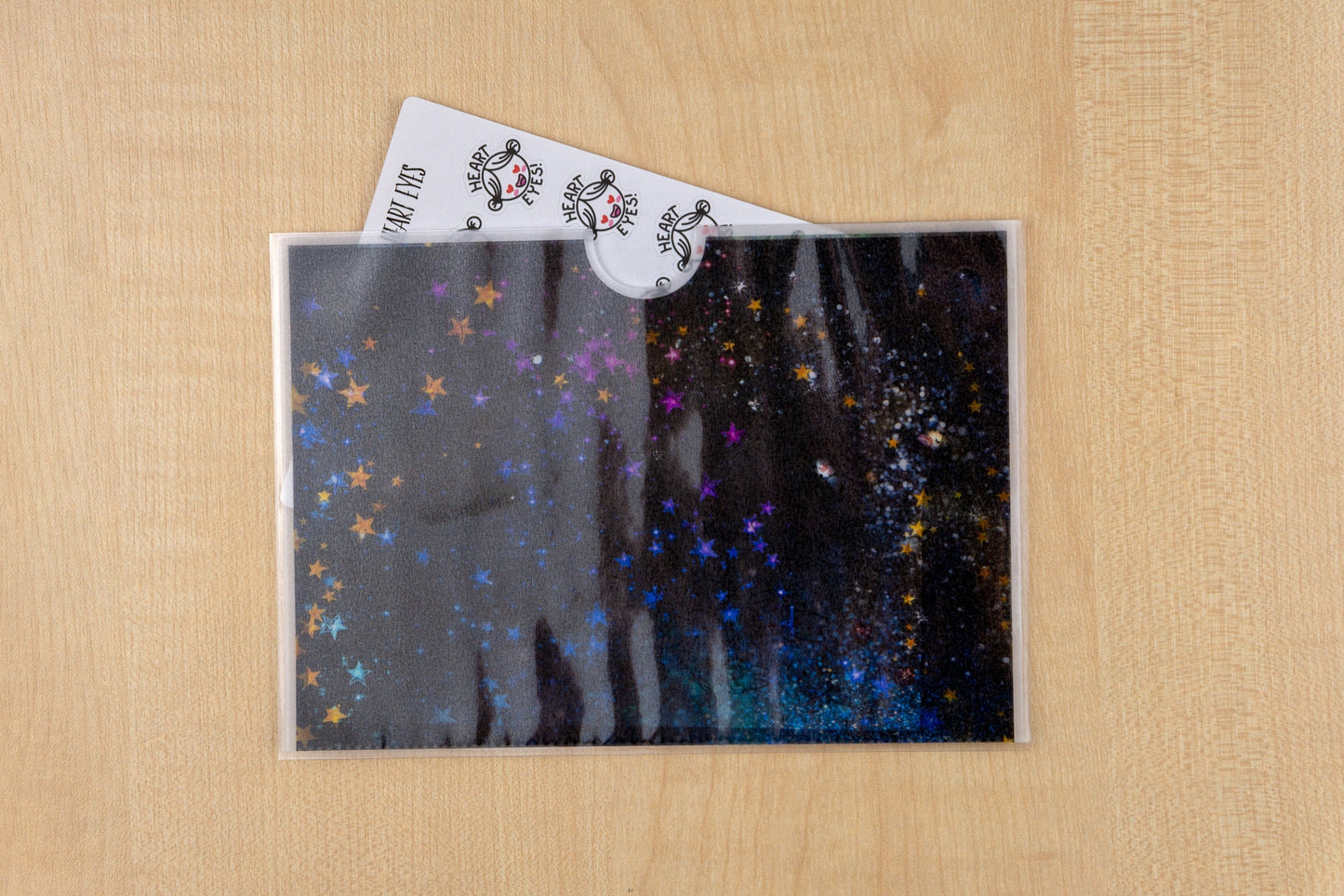 Galaxy Collection Sticker Stash Vellum Pouches | A6 Sticker Storage | Silentbeauty Plans | UK