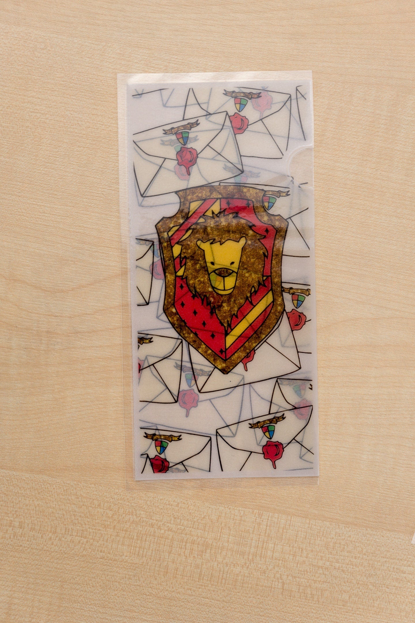 House Pride Sticker Stash Vellum Pouch | Hobo Weeks Sticker Storage | Silentbeauty Plans | UK