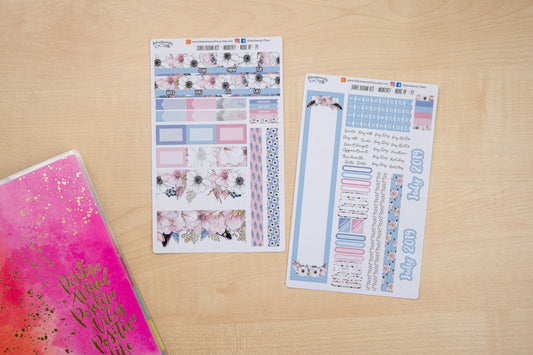 Blush Bloom Monthly Kit - Mini Happy Planner | Choose your Month -  Planner Stickers, UK