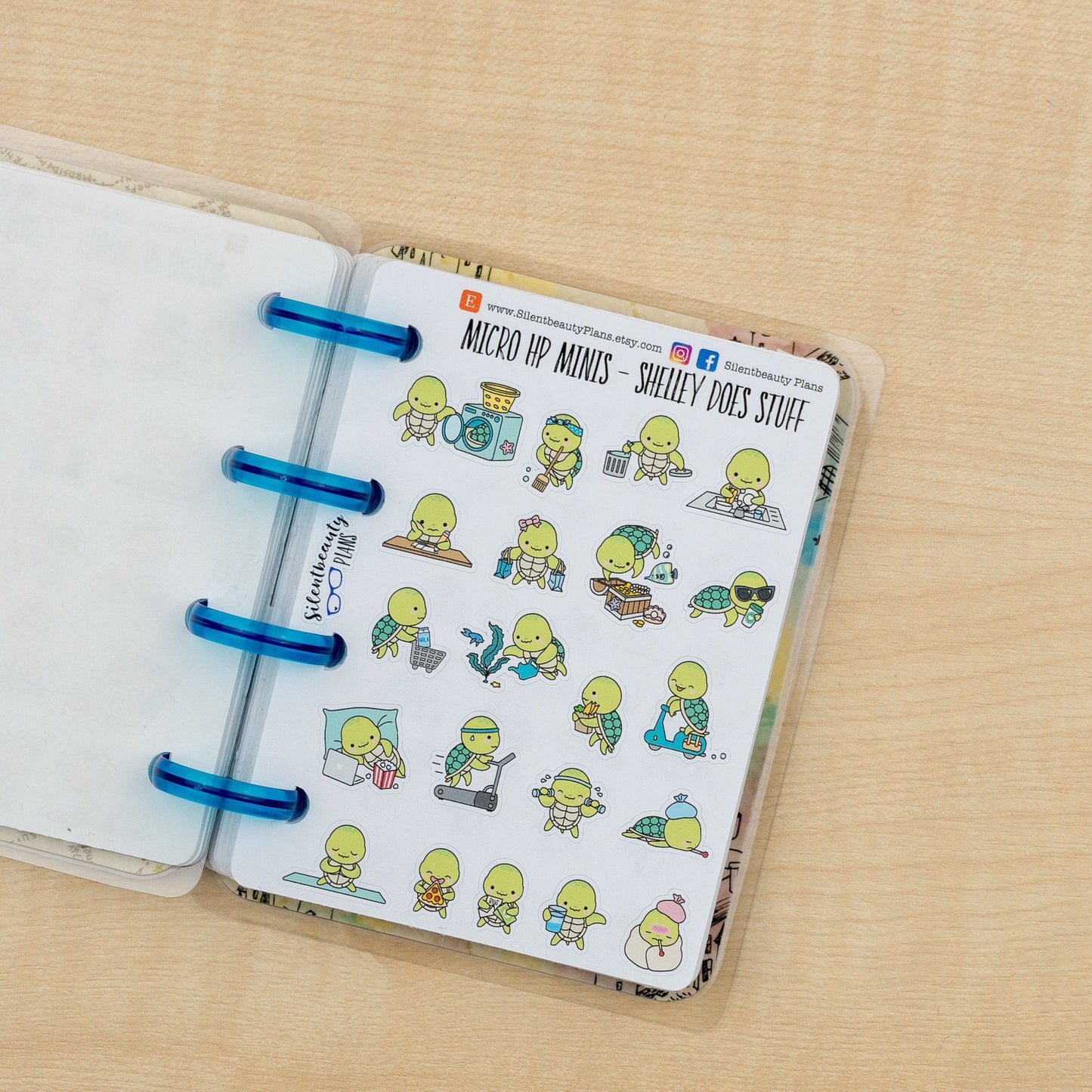 Shelley Does Stuff - Cute Turtle Stickers | Micro Disc