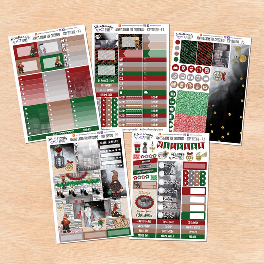 Always Gnome for Christmas - Weekly Sticker Kit
