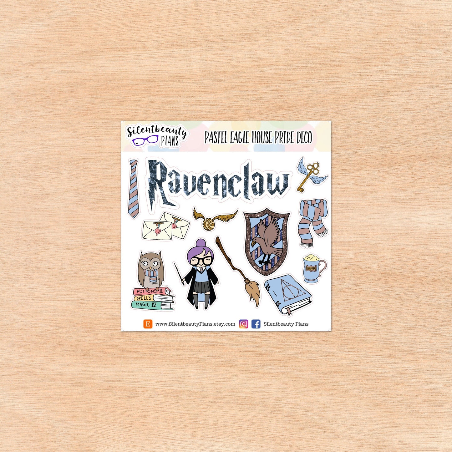 Wizarding School House Pride Deco | 4 Options