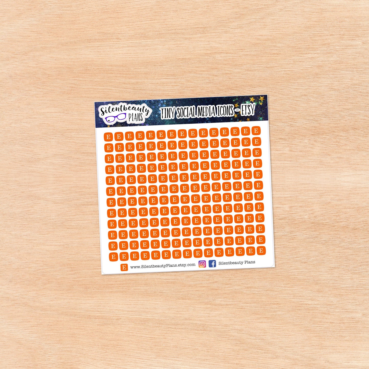 Tiny Social Media| 7 Options | 180 Stickers