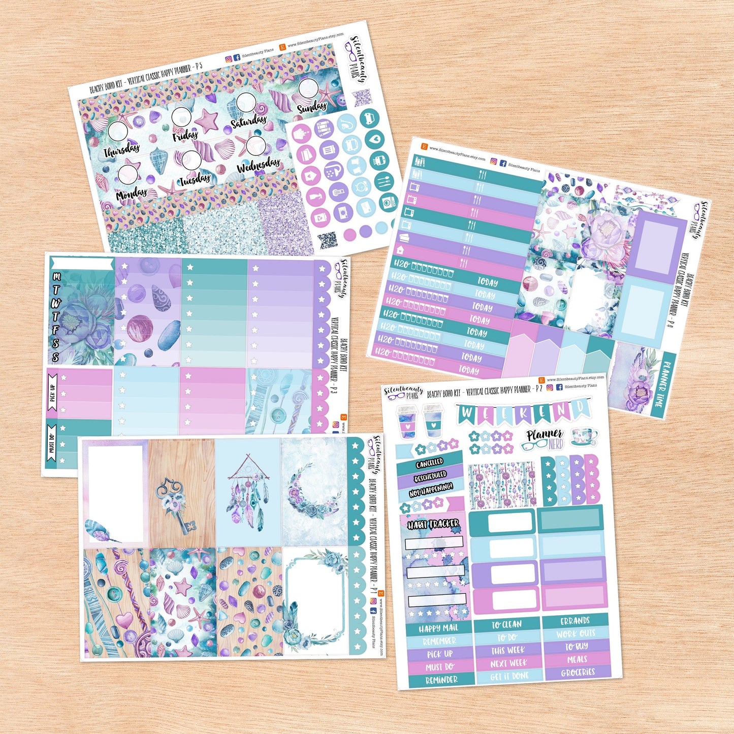 Beachy Boho | Classic Happy Planner