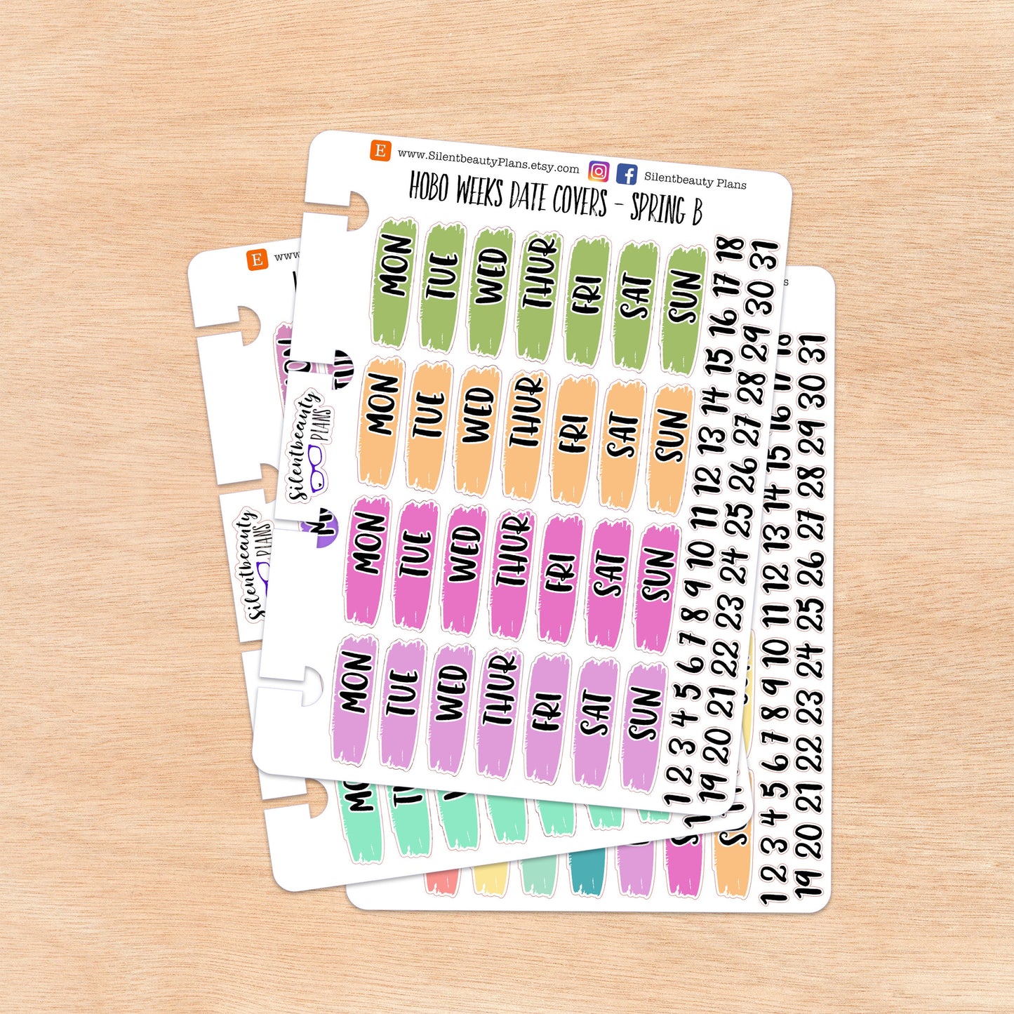 Hobo Weeks Spring Date Covers | 4 Options