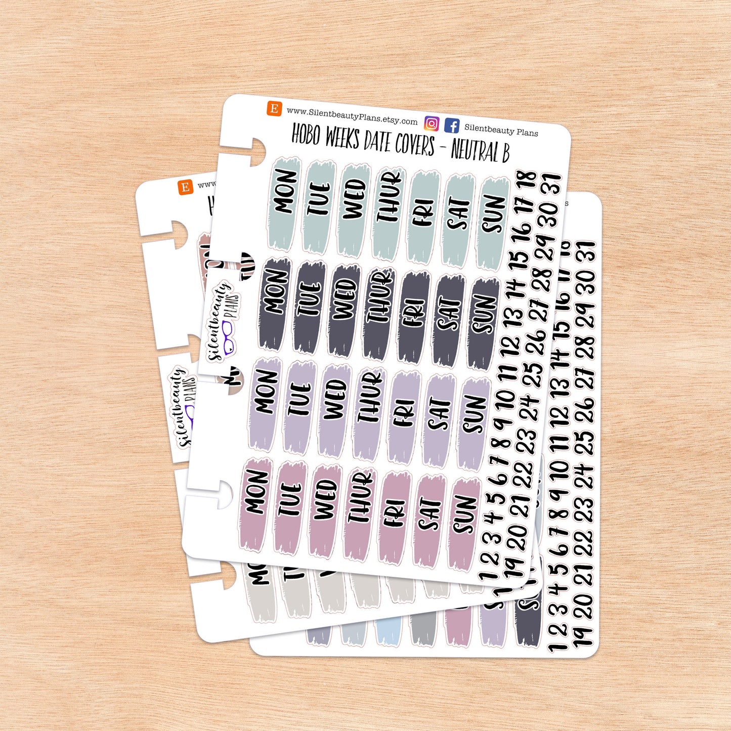 Hobo Weeks Neutral Date Covers | 4 Options