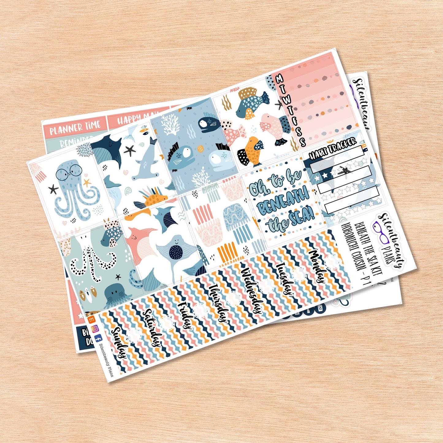Beneath the Sea | Hobonichi Cousin