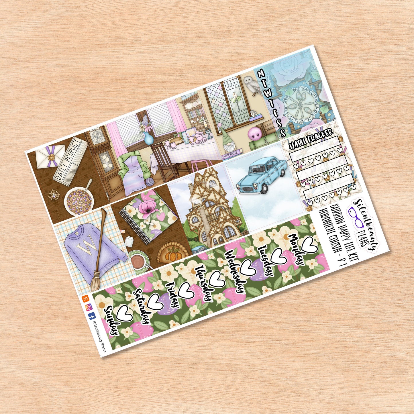 Burrow Happy Life | Hobonichi Cousin
