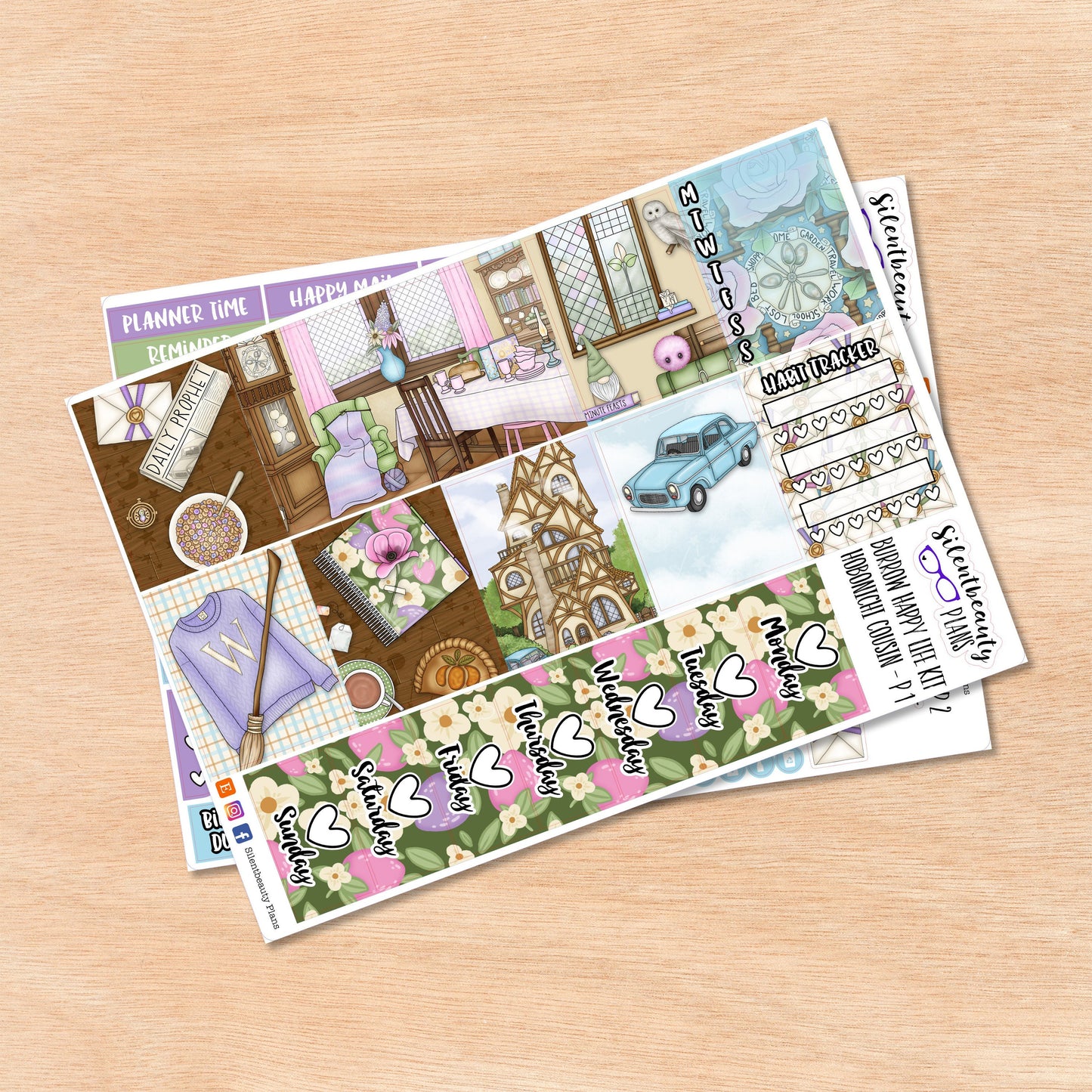 Burrow Happy Life | Hobonichi Cousin