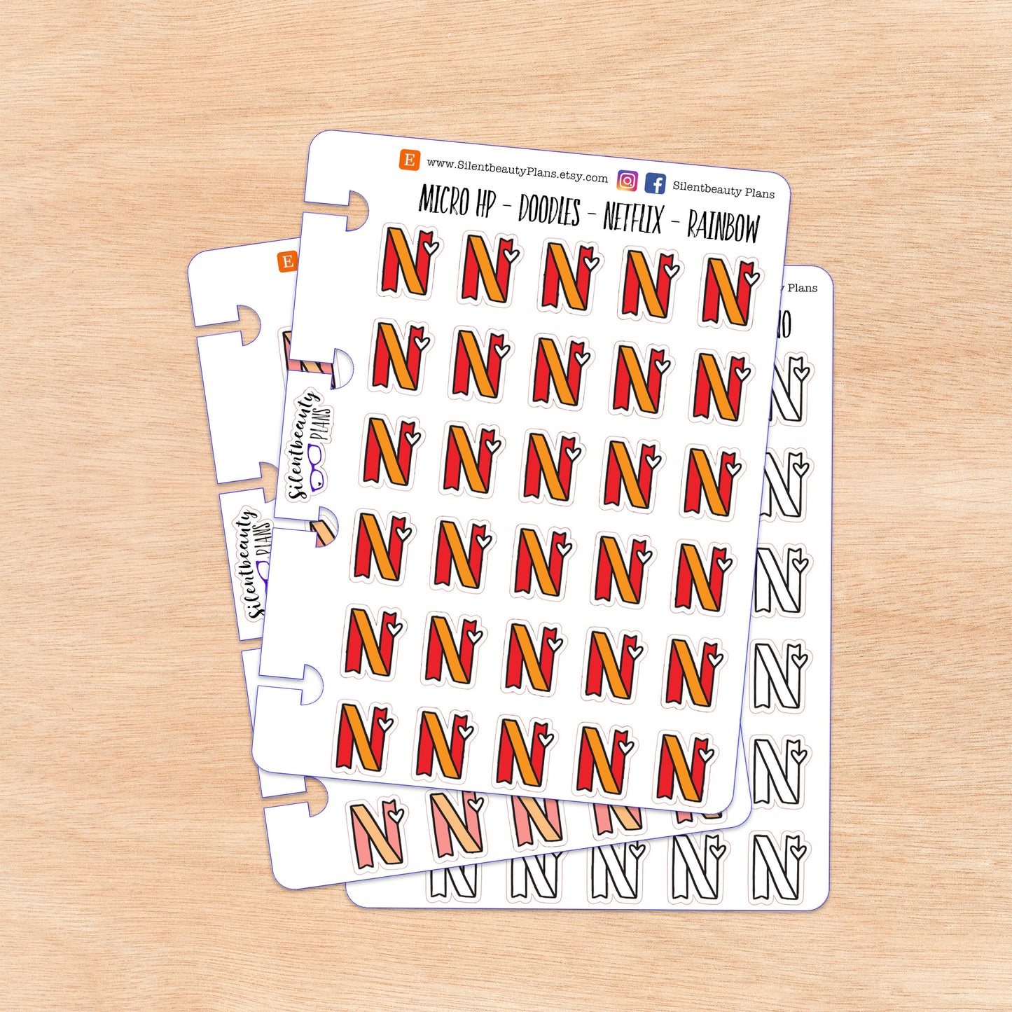 Doodle Netflix Time | 4 Colour Options | Micro Disc