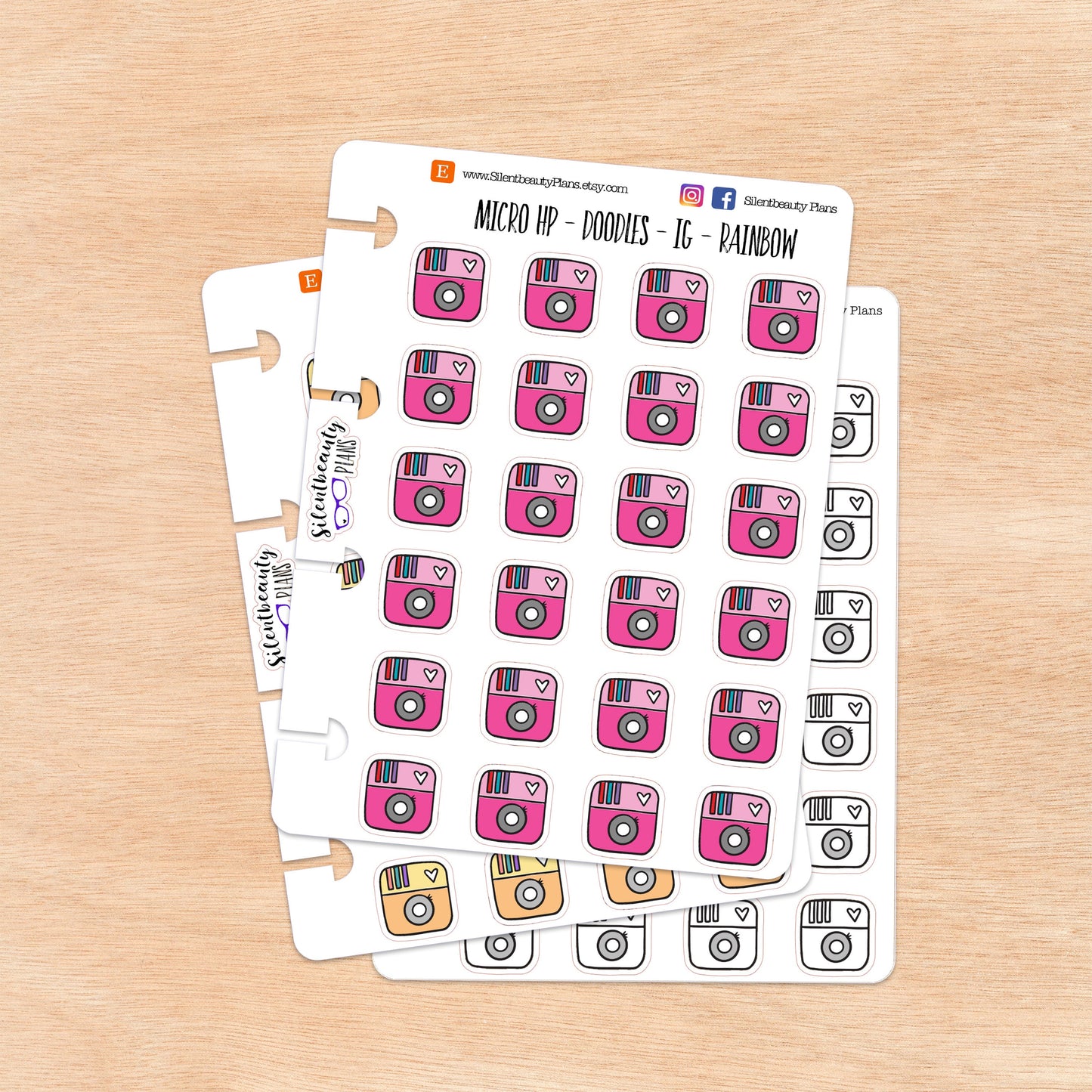 Doodle IG | 4 Colour Options | Micro Disc