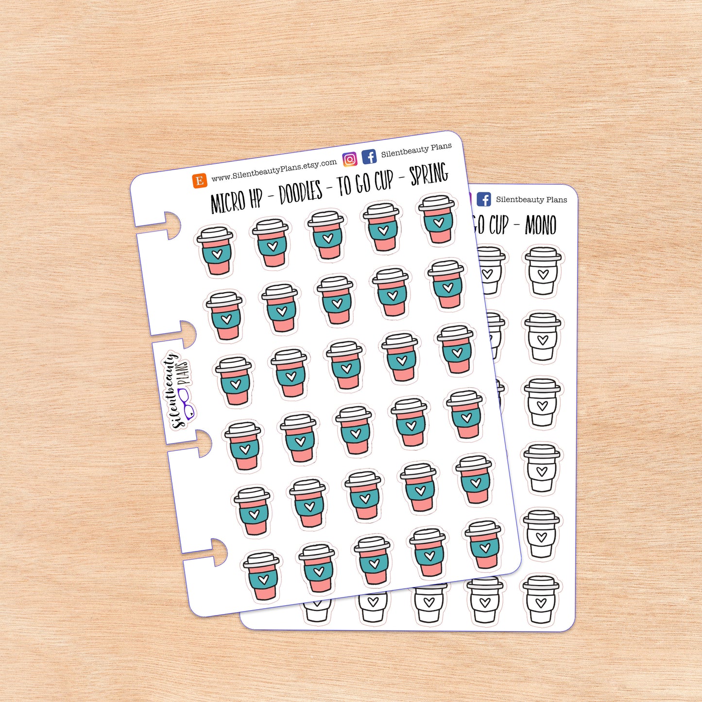 Doodle To Go Cup | 4 Colour Options | Micro Disc