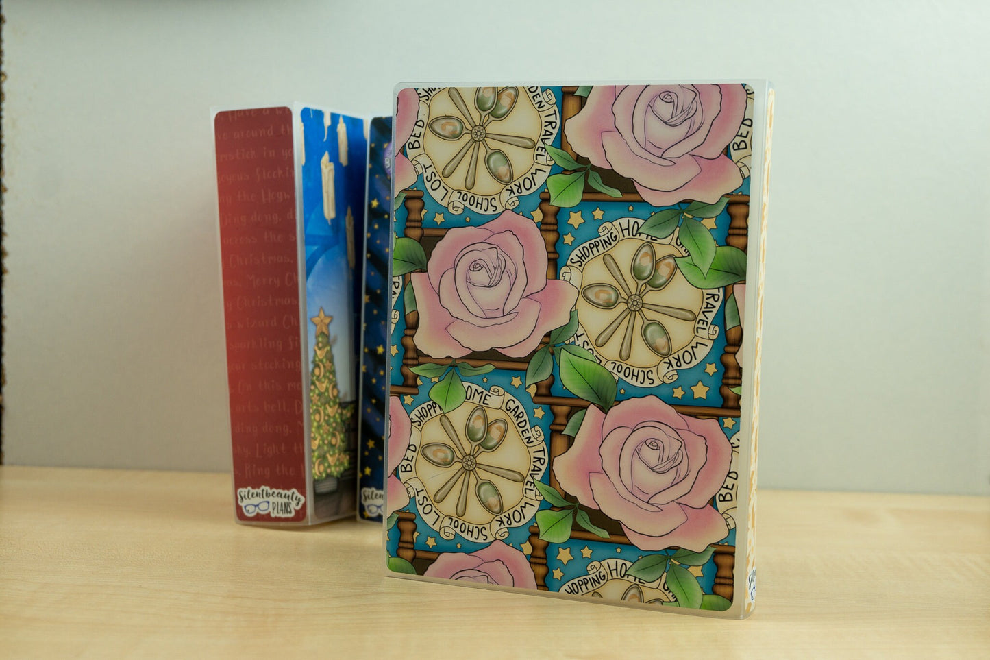 Burrow Happy Life | Full Sheet Sticker Storage | Large Sticker Album | 5 x 7 Album | Silentbeauty Plans
