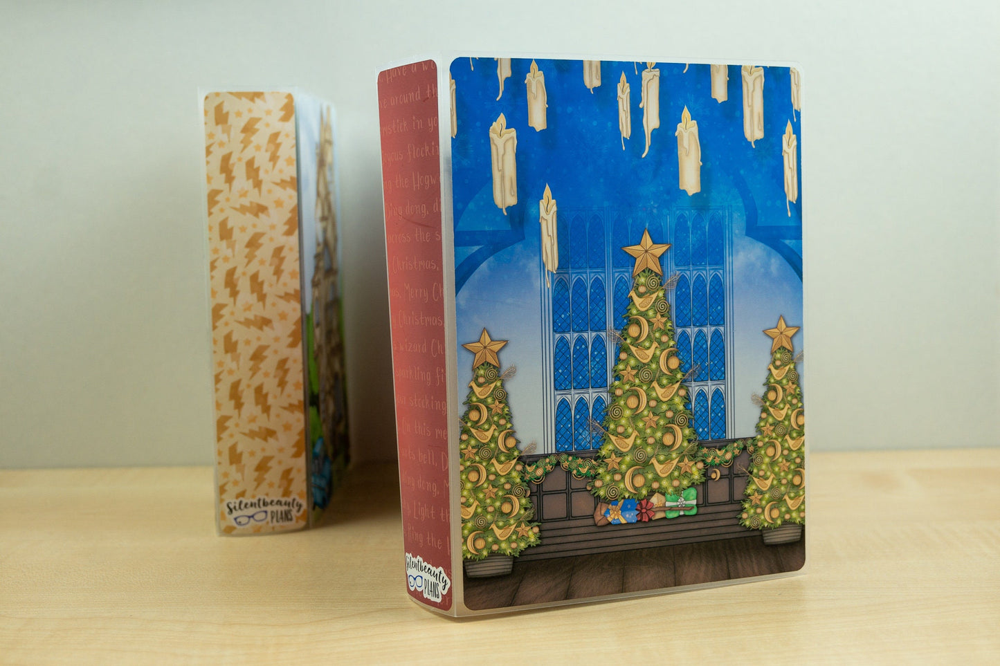 Christmas in the Castle | Full Sheet Sticker Storage | Large or Jumbo Sticker Album | 5 x 7 Album | Silentbeauty Plans
