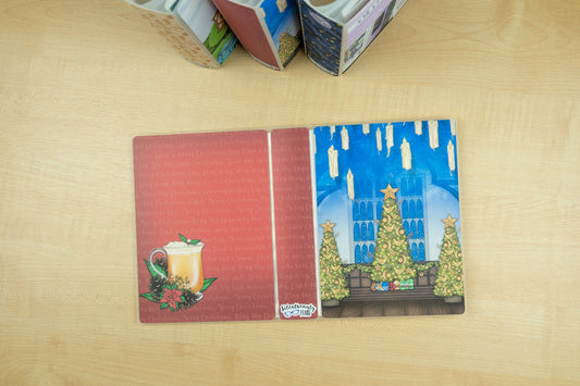 Christmas in the Castle | Full Sheet Sticker Storage | Large or Jumbo Sticker Album | 5 x 7 Album | Silentbeauty Plans