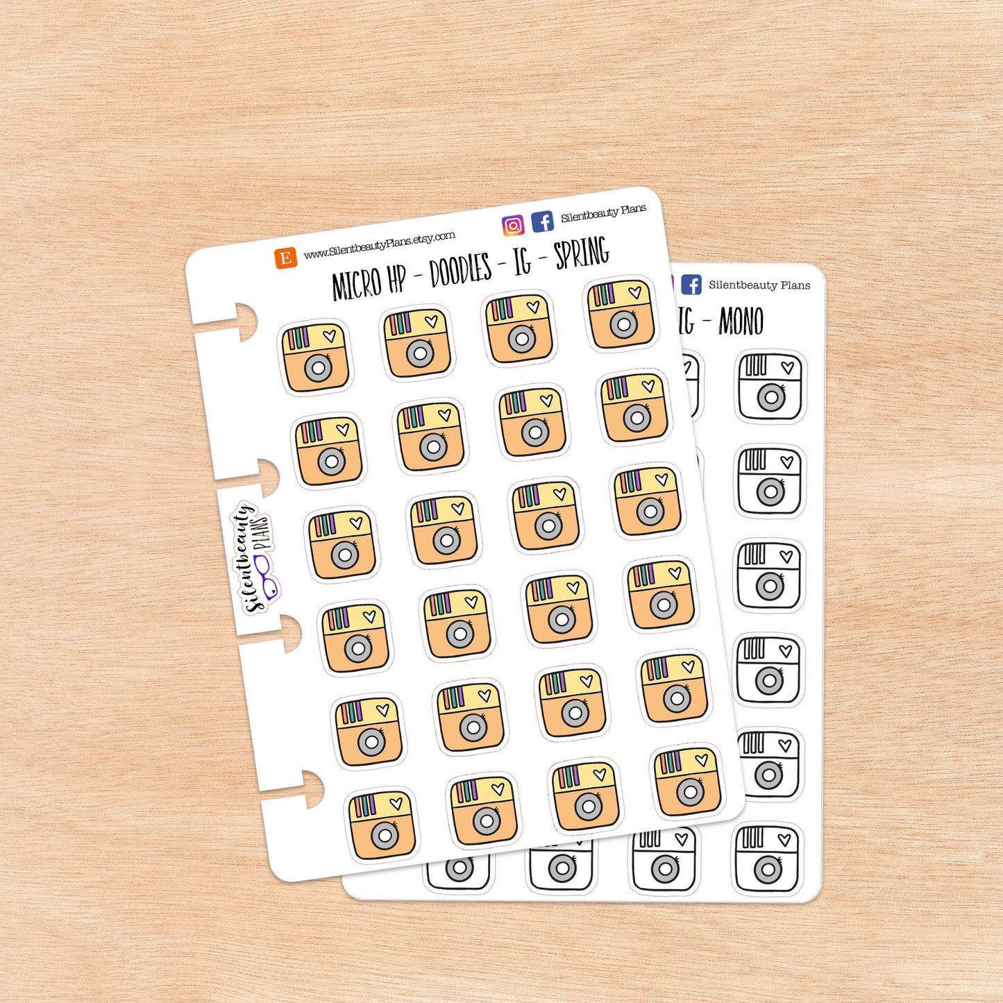 Doodle IG | 4 Colour Options | Micro Disc