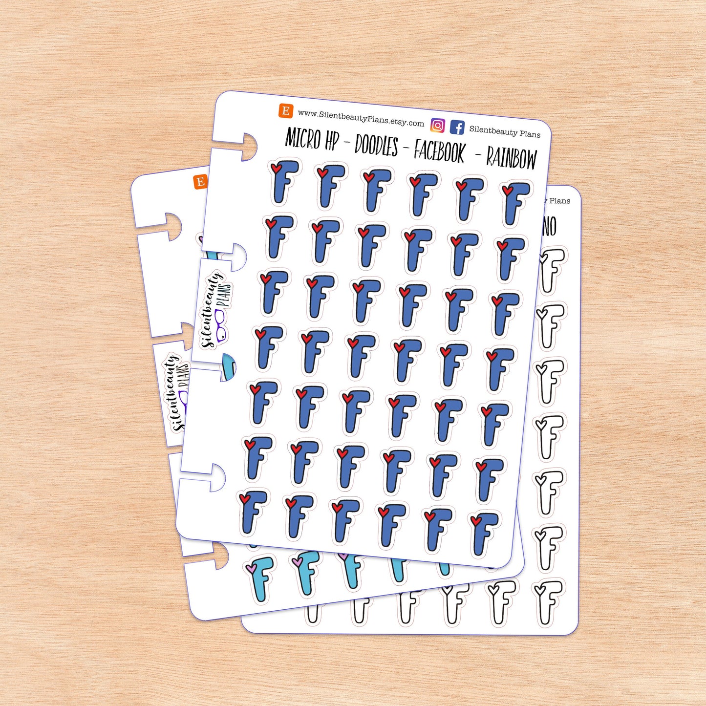 Doodle FB | 4 Colour Options | Micro Disc