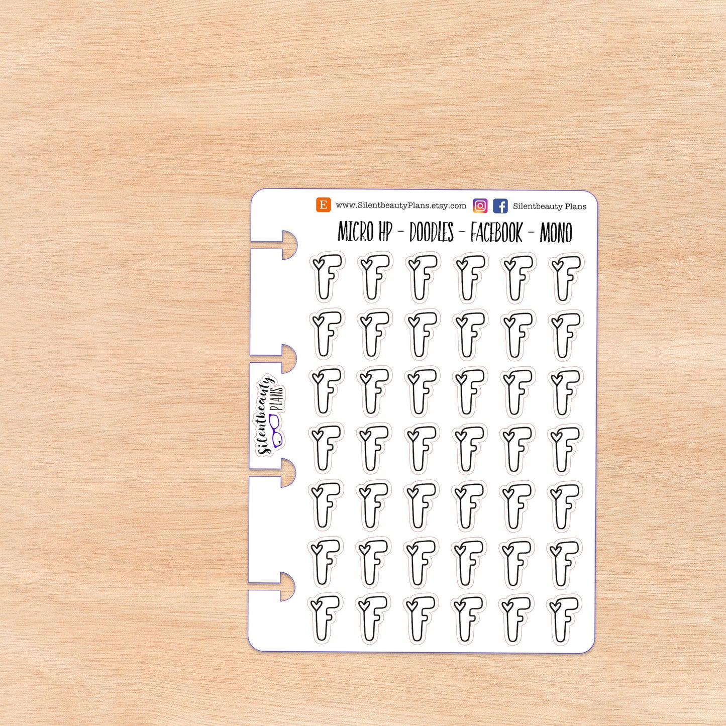 Doodle FB | 4 Colour Options | Micro Disc